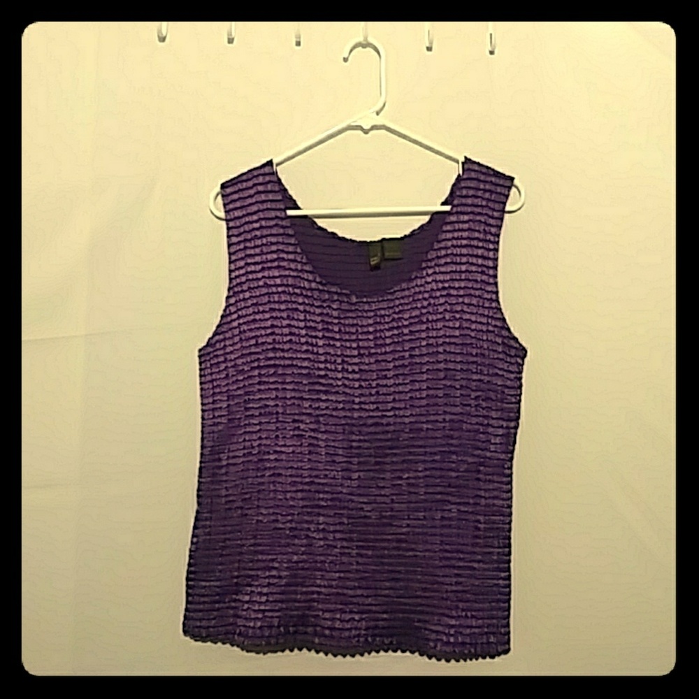 Purple stretch shirt